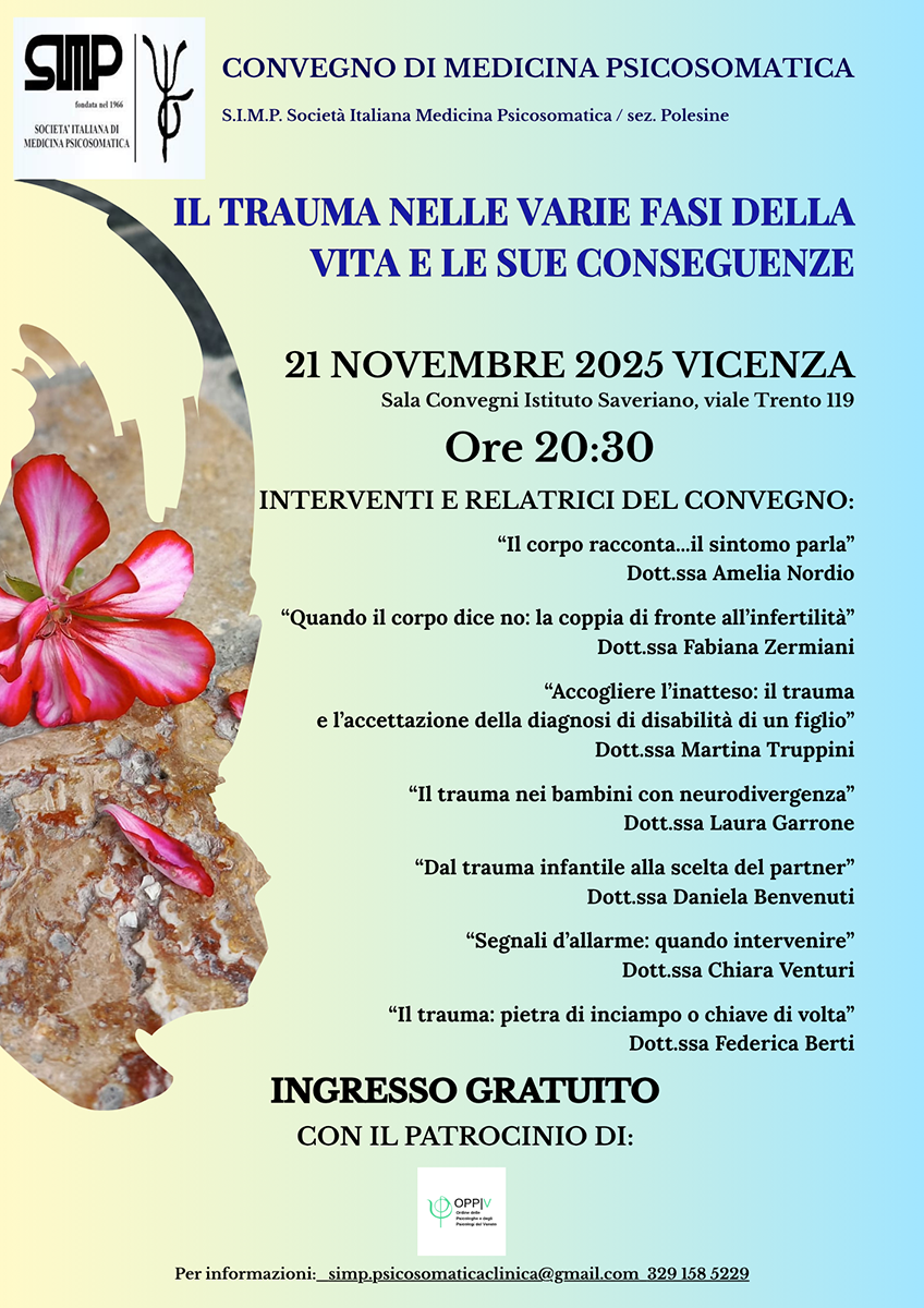 Il Trauma nelle varie fasi di vita e le sue conseguenze