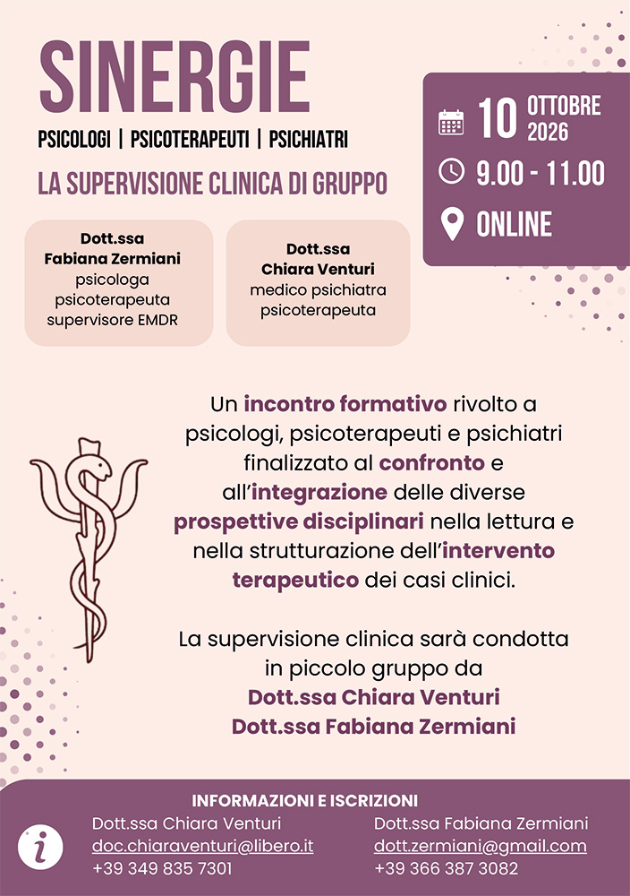 La supervisione clinica di gruppo.